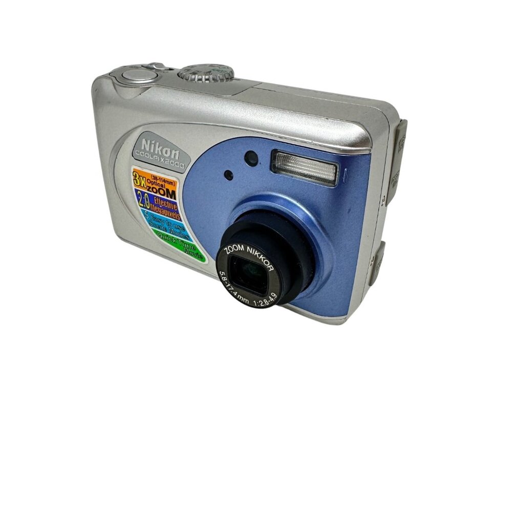 Nikon Coolpix 2000 2.0 MP Digital Camera - Tested/Works - Picture 2 of 8